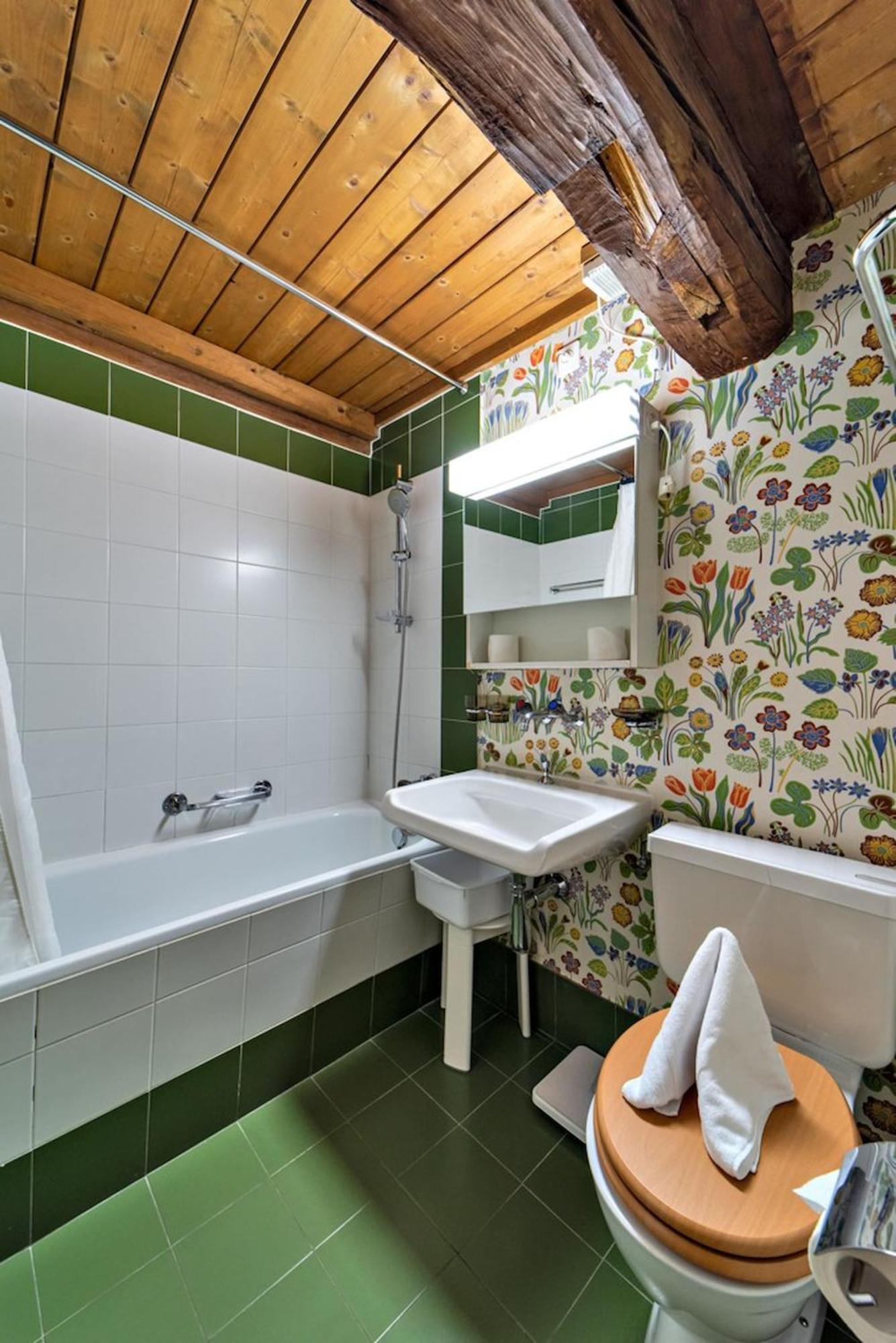 Ferienwohnung Chesa La Cuntainta - Sils im Engadin Exterior foto